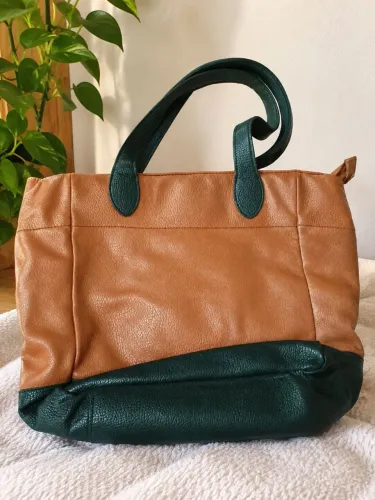 BOLSA COURO LEGÍTIMO VIA MIA
