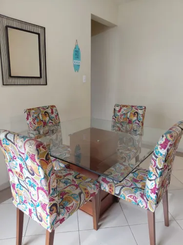 Mesa Jantar Tampo de Vidro