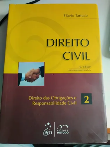 Livro DIREITO CIVIL - Direito das obrigações e responsabilidade civil Flavio Tartuce 6a ed