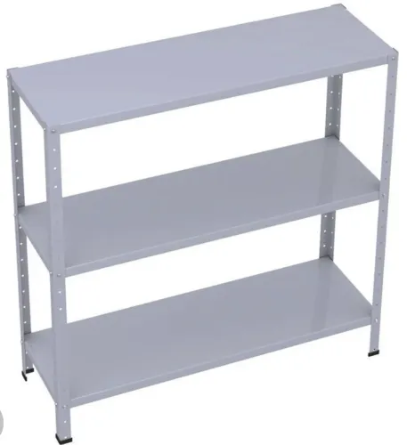 Estante de 3 prateleiras em aço leve medindo - 90cmx92cmx30cm