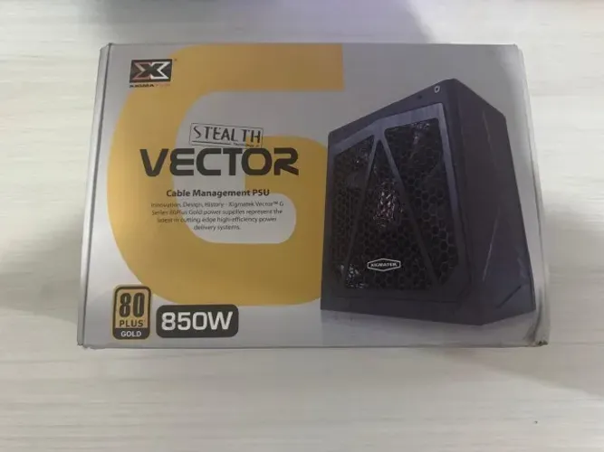 Fonte Stealth Vector c/ Selo 80 Plus GOLD
