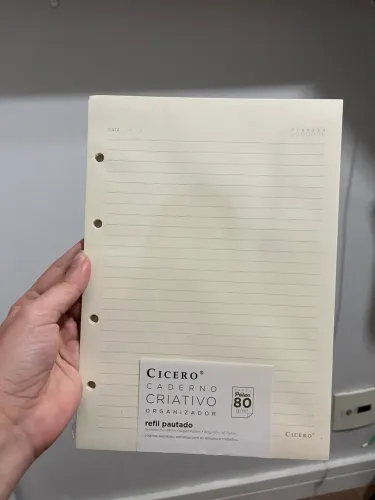 Refil de Fichário Cícero