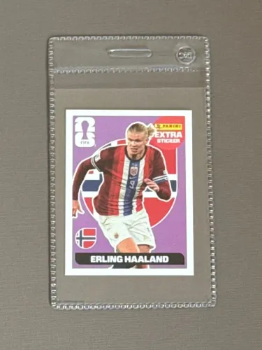 Figurinha Extra Legend Lilás / Erling Haaland Copa 2026