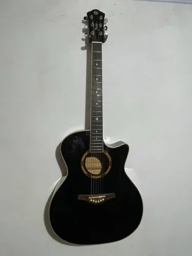Violão Shelter Custom Hand Made PAC850BK Eletroacústico - Excelente Estado