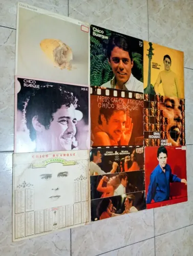LOTE DE DISCOS DO CHICO BUARQUE