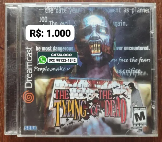 The Typing Of The Dead = R$: 1.000