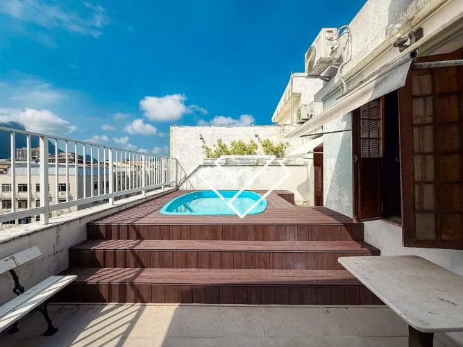 Cobertura com 4 quartos à venda, 277 m² por R$ 6.500.000 - Leblon - Rio de Janeiro/RJ