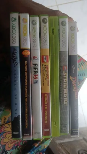 7 jogos originais de xbox 360