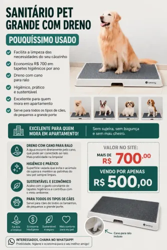 Sanitário Pet 