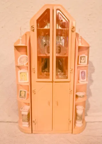Cristaleira Barbie Estrela anos 80/90 original com acessórios