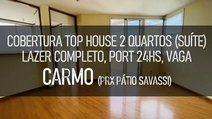 Aluguel, Cobertura com 116m², Carmo, Belo Horizonte.