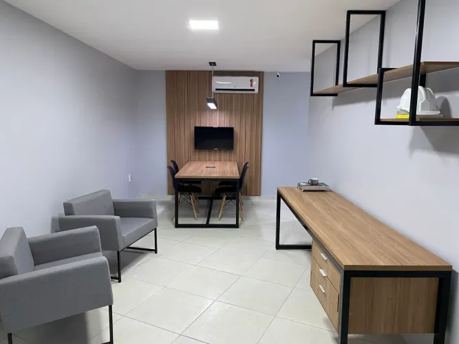 Alugo escritório mobiliado ou sem mobília