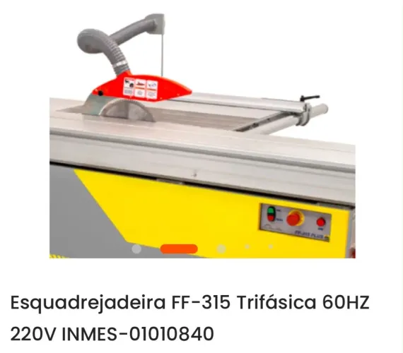 Esquadrejadeira de precisão Inmes 315