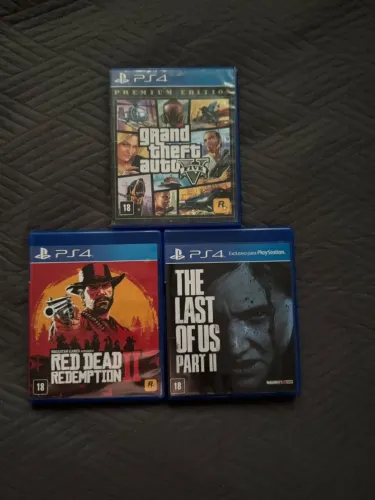 Vende-se jogos PS4