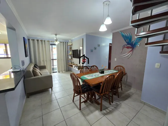 Cobertura Duplex com 3 dormitórios sendo 2 suítes na Praia Grande em Ubatuba
