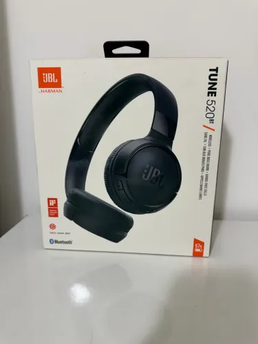JBL Tune 520BT Preto - Novo e Lacrado na Caixa - Original