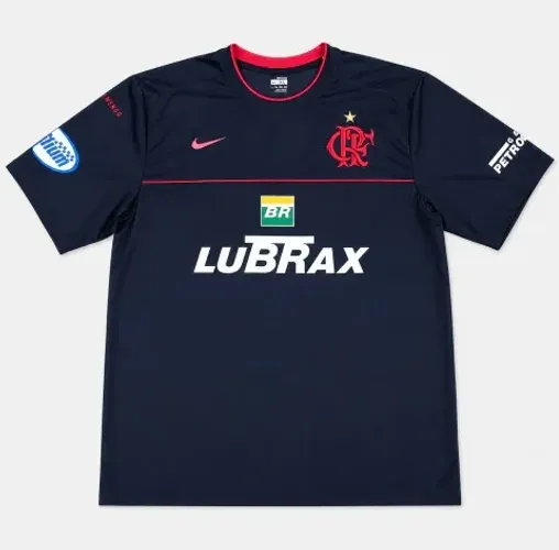 Camisa Treino Flamengo Nike 2008 C/ Patrocínios Original Raridade