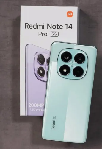 Smartphone Lacrado - Novo ---  Note 14 Pro 5G - 256/8 GLOBAL ----- Verde + Entrega Grátis 
