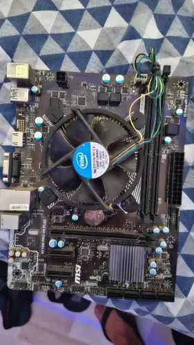 Placa mãe h110m pro-vh plus e intel g4560