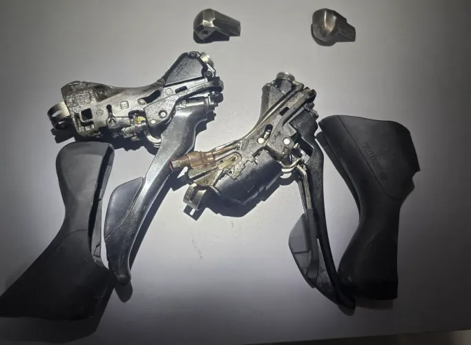 Sti Shimano no estado que se encontra