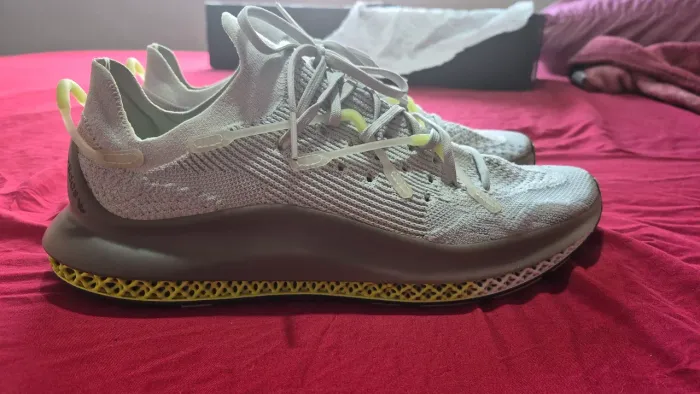 Tênis Adidas 4D Fusio Cinza e Verde