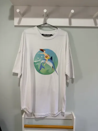 Palm Angels Fishing Club Logo T-Shirt - ORIGINAL 