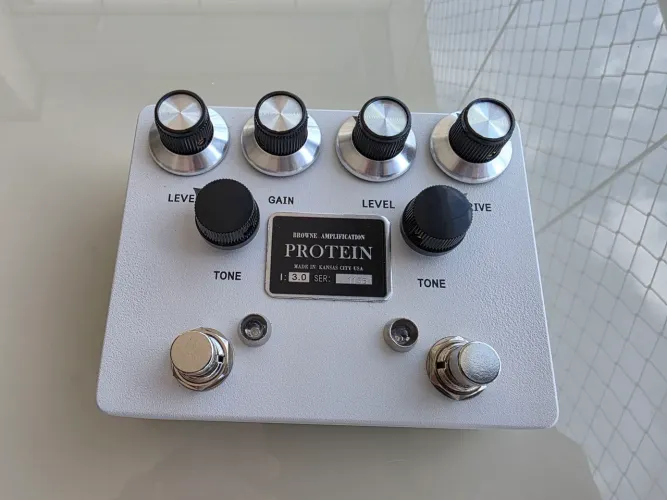 Pedal Protein Lyrock clone zero overdrive duplo