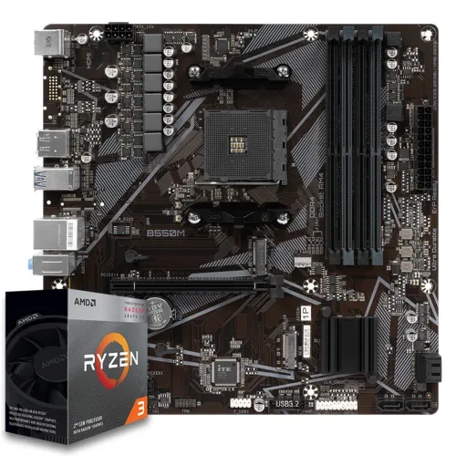 Ryzen 3 3300X + B450GT - Kit Upgrade AM4 DDR4