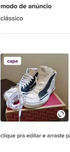 Vans Sk8 hi reconst 35