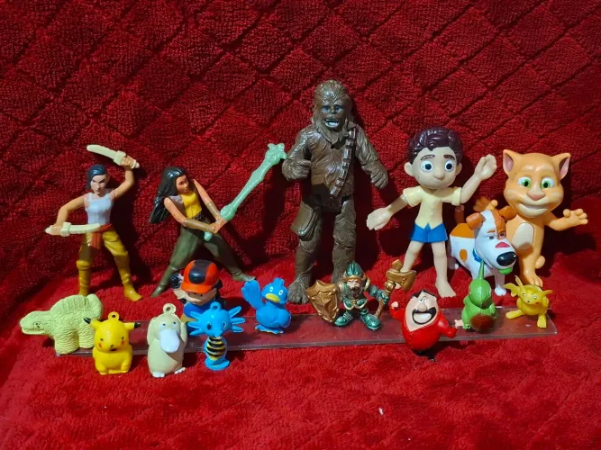 Lote de brinquedos