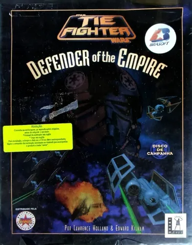 cd de jogo tie fighter defender of the empire lacrado de fabrica 39cx
