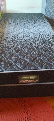 Cama box solteiro nova