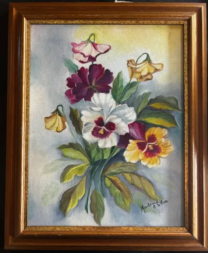 Quadro decorativo emoldurado