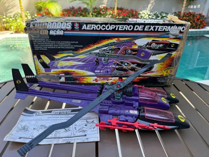Comandos em Ação Estrela Aerocóptero de Extermínio