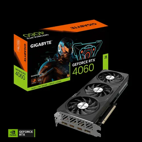 Placa de Video Gigabyte RTX 4060 Gaming OC