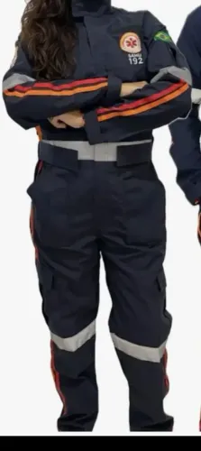 Macacão SAMU ripstop novo