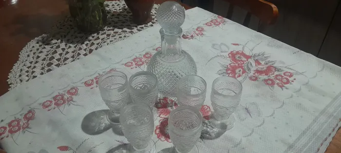 Jogo de Jarra com seis copos