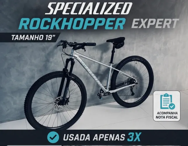 Bicicleta Specialized Rockhopper Expert Tamanho 19