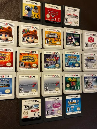 Jogos Nintendo 3DS e DS Pokemon, Mario e outros