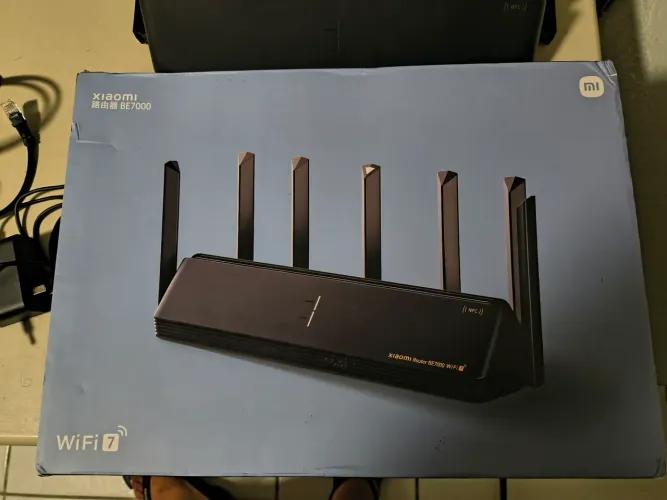 Roteador Wifi 7 Xiaomi BE7000 Três Bandas
