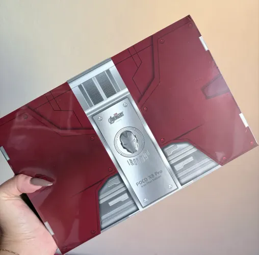 Poco X8 Pro Edição Limitada Iron Man 512GB / 12GB RAM - Novo Lacrado