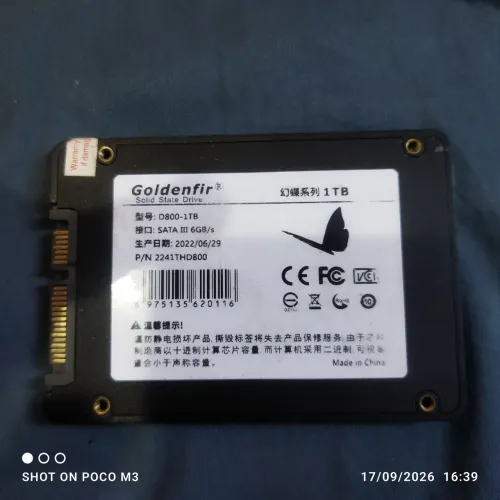 SSD Gondefinder 1 terabyte (Troco ou Vendo) LEIA O ANÚNCIO POR FAVOR