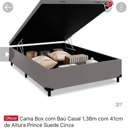 Cama Box Casal