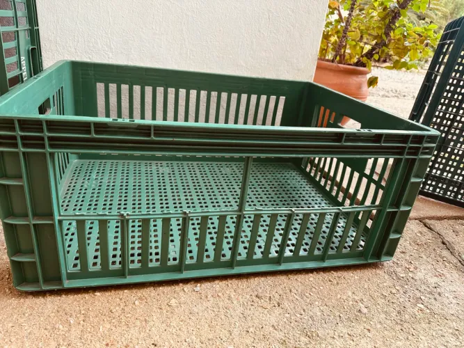 Caixa de Plástico Organizadora Reforçada Empilhável 