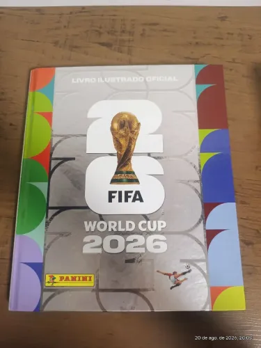 Álbum prata copa do mundo 2026 completo