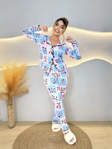 Pijama americano de luxo