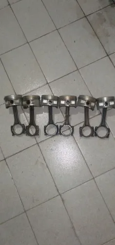 6 pistoes anéis e biela opala 6c
