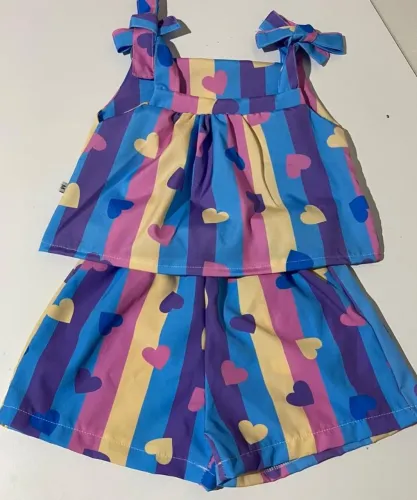 Conjunto feminino infantil