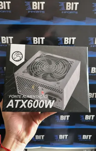 Fonte Alimentação ATX 600W | Nova Lacrada | Garantia