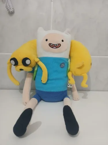 Pelúcia Finn e Jake Hora De Aventura